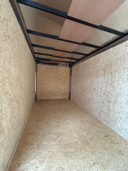 New 2025 Pace American 7X16 +2ft V-nose / Blackout Package/ 7' interior/ 7K. GVWR
