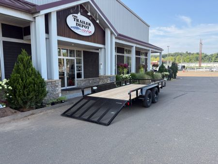 New Sure-Trac 7′ X 14′ OPEN LANDSCAPE TRAILER 7K