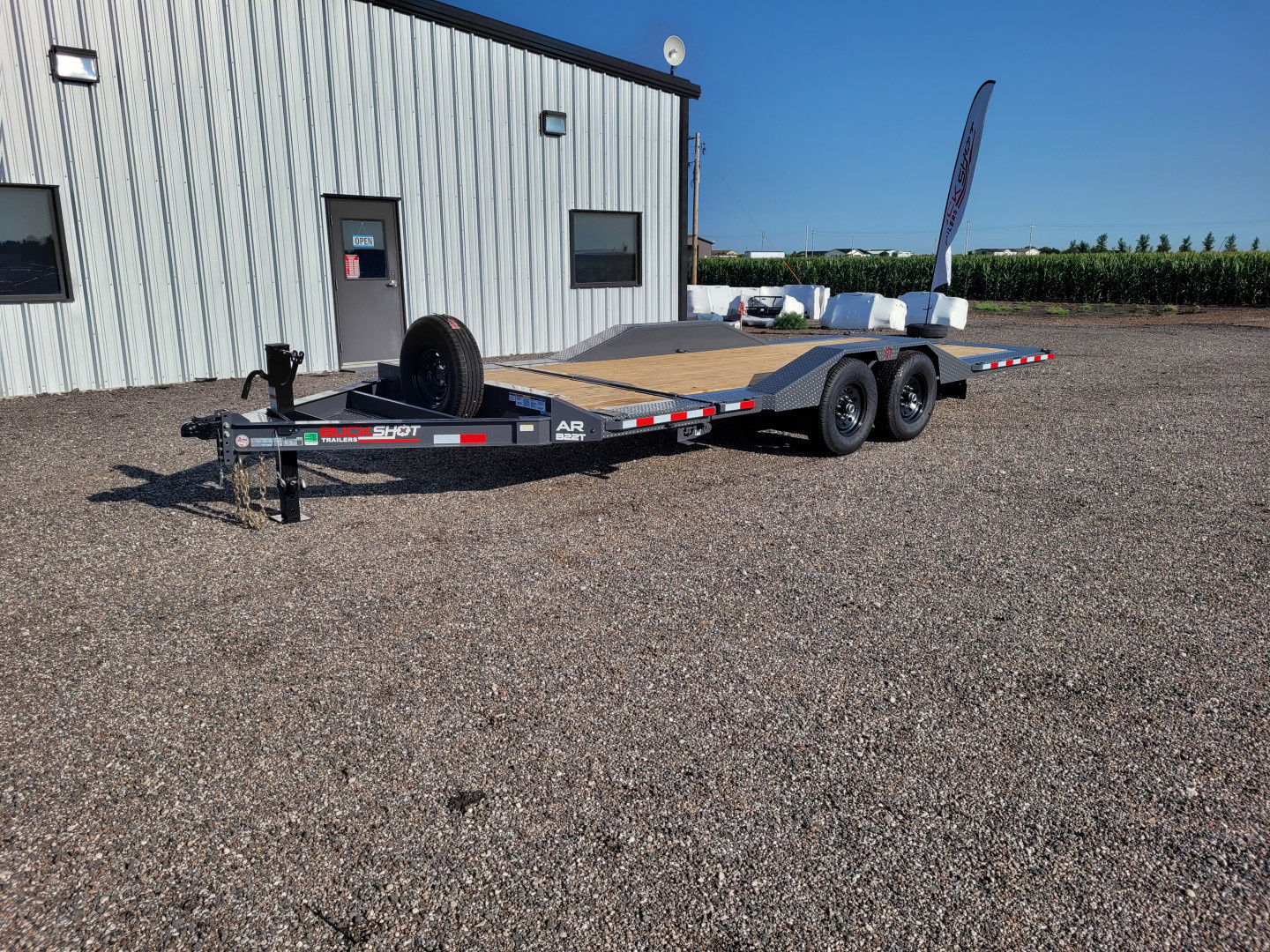 New 2025 Buckshot 102"x22' AR Tilt Trailer