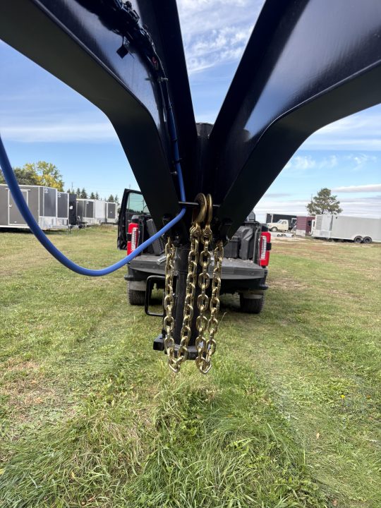New 2027 Double A 40’ Gooseneck Deckover 35’ plus 5’ x 102” with 2-10K tandem dual axles=25K