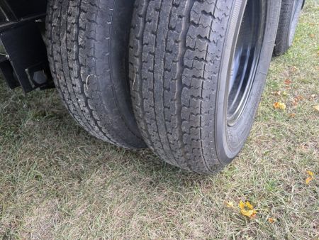 New 2027 Double A 40’ Gooseneck Deckover 35’ plus 5’ x 102” with 2-10K tandem dual axles=25K
