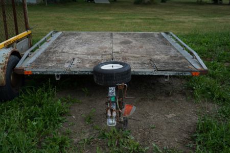 Used 1992 Other 8x10 tilt Snowmobile Trailer