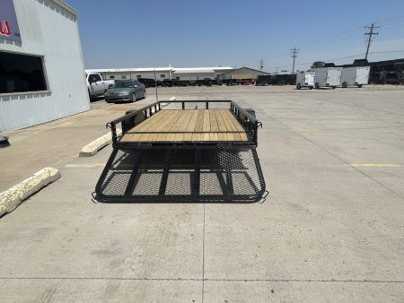 New 2025 PJ Trailers 83" x 12' U8121 Utility Trailer
