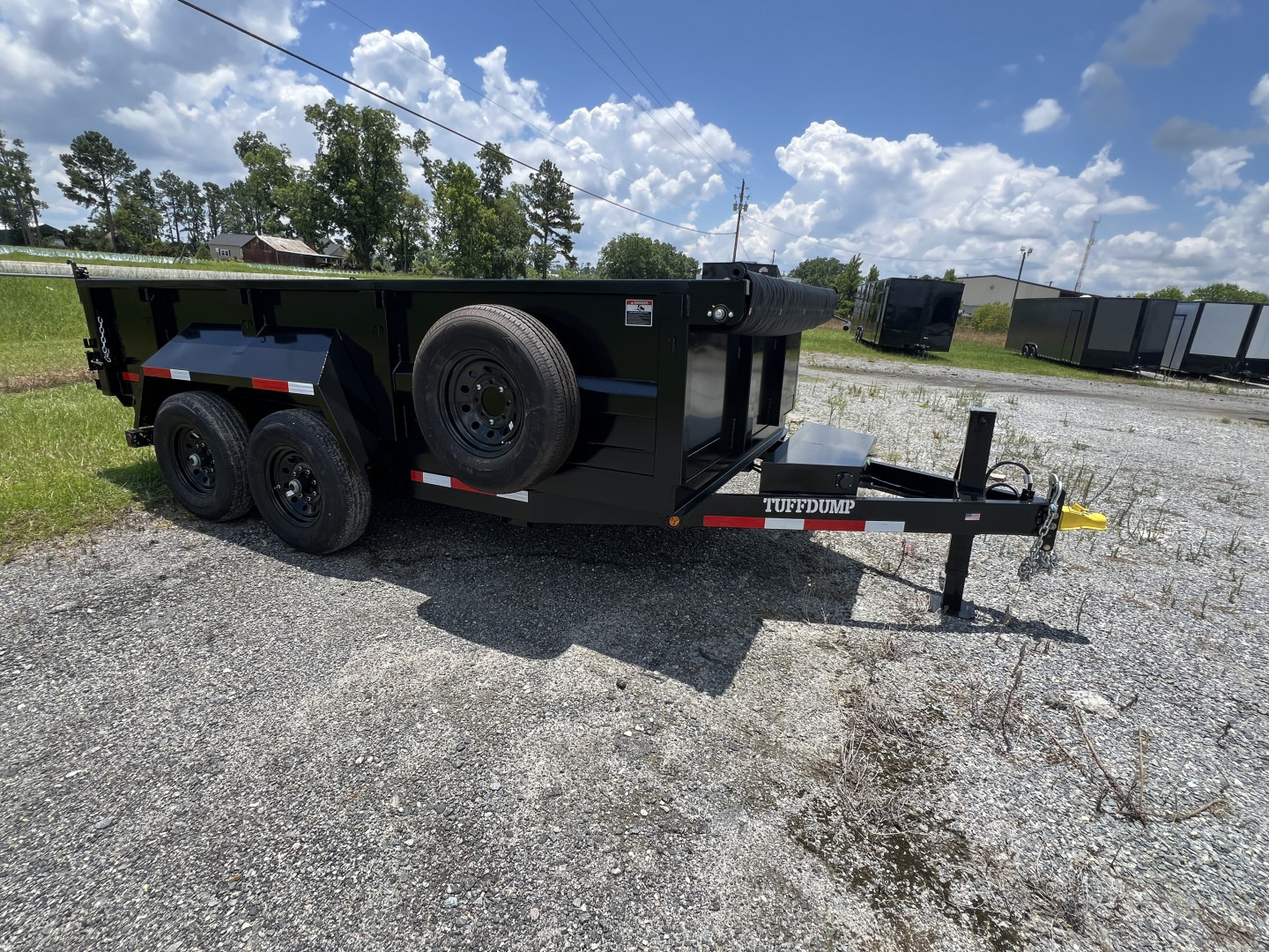 New 2027 TUFFDUMP 7x14 TA-LS Dump Trailer