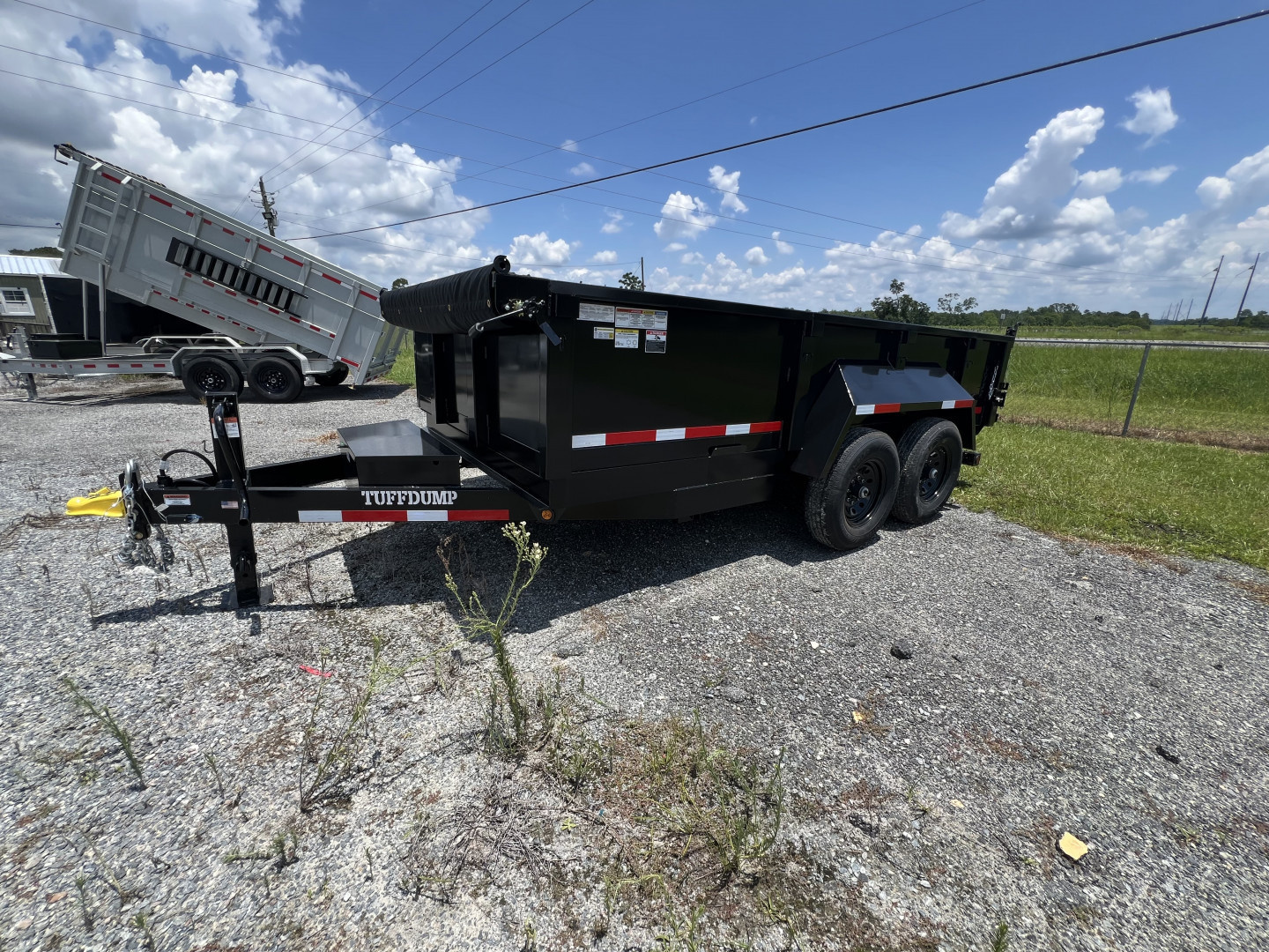 New 2027 TUFFDUMP 7x14 TA-LS Dump Trailer