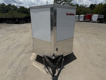 New TX5X8SA TEXAS TRAILERS 5' X 8' CARGO / ENCLOSED TRAILER W/ DOUBLE REAR DOORS & SIDE DOOR