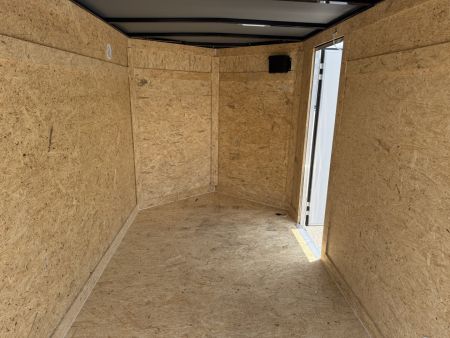 New TX5X8SA TEXAS TRAILERS 5' X 8' CARGO / ENCLOSED TRAILER W/ DOUBLE REAR DOORS & SIDE DOOR