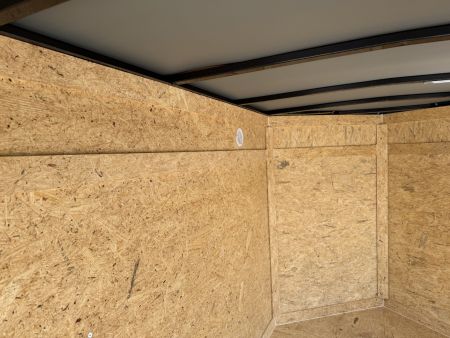New TX5X8SA TEXAS TRAILERS 5' X 8' CARGO / ENCLOSED TRAILER W/ DOUBLE REAR DOORS & SIDE DOOR