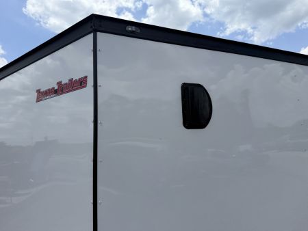 New TX6X10SA TEXAS TRAILERS 6' X 10' CARGO / ENCLOSED TRAILER W/ RAMP DOOR & SIDE DOOR