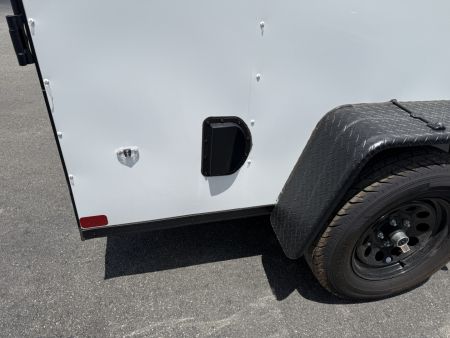 New TX6X10SA TEXAS TRAILERS 6' X 10' CARGO / ENCLOSED TRAILER W/ RAMP DOOR & SIDE DOOR