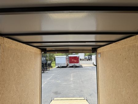 New TX6X10SA TEXAS TRAILERS 6' X 10' CARGO / ENCLOSED TRAILER W/ RAMP DOOR & SIDE DOOR