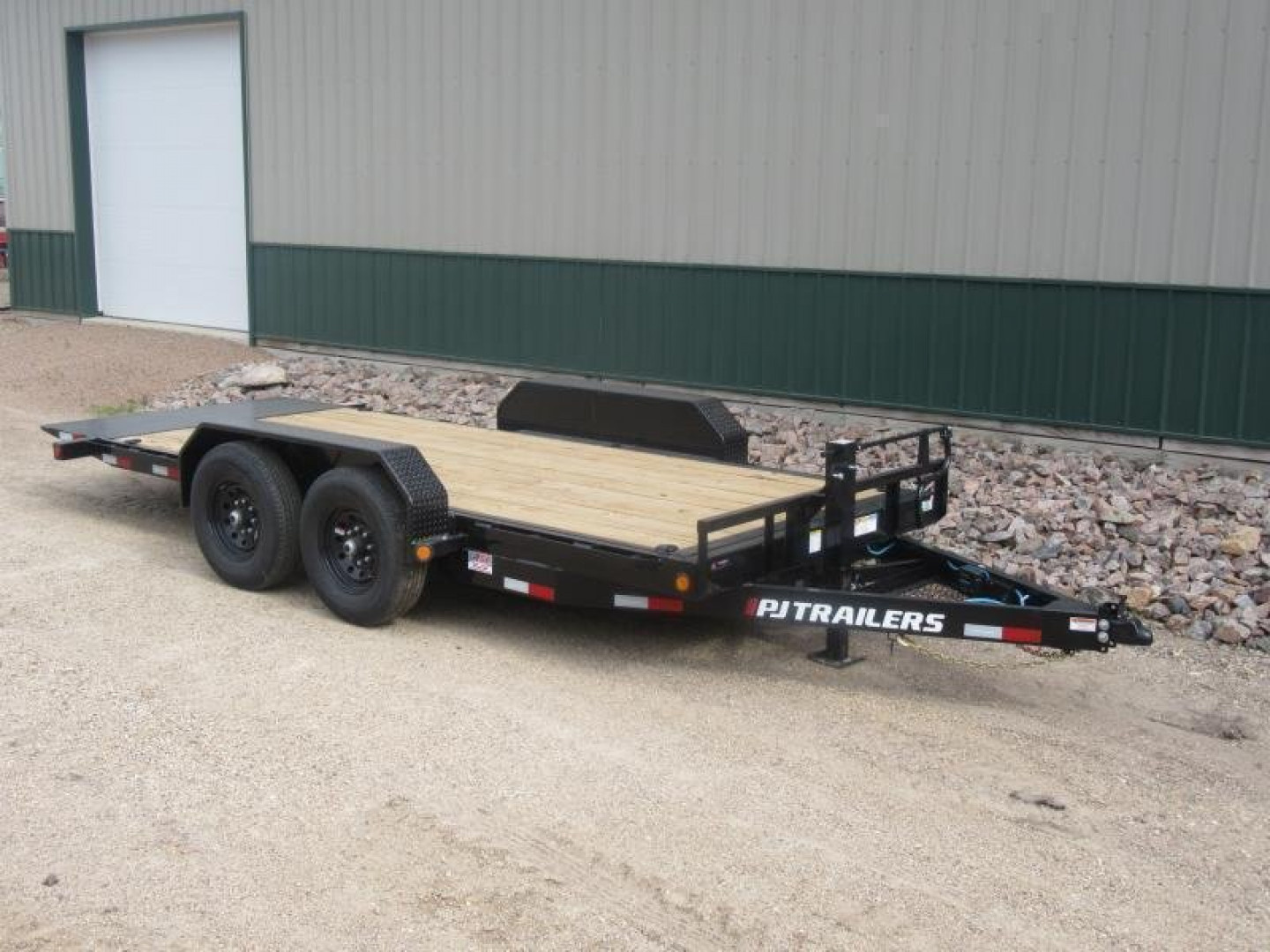 New 2025 PJ 16'x6" Channel Equipment Tilt Trailer