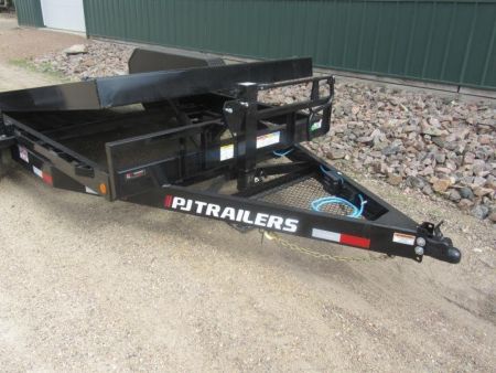 New 2025 PJ 16'x6" Channel Equipment Tilt Trailer