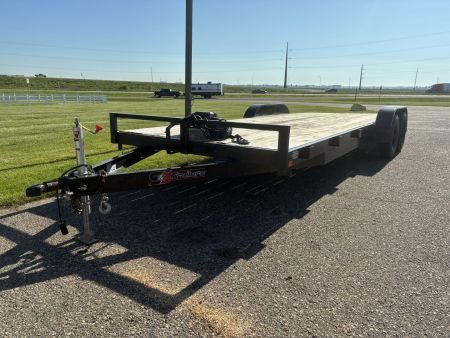 Used 2022 S&S Manufacturing 20' Flatbed Car Hauler