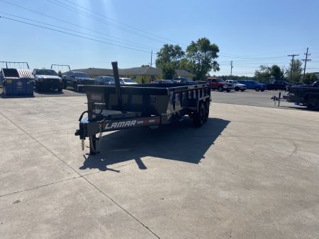 New Lamar 16' Telescopic Dump Trailer