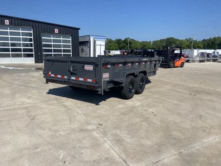 New Lamar 16' Telescopic Dump Trailer