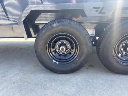 New Lamar 16' Telescopic Dump Trailer