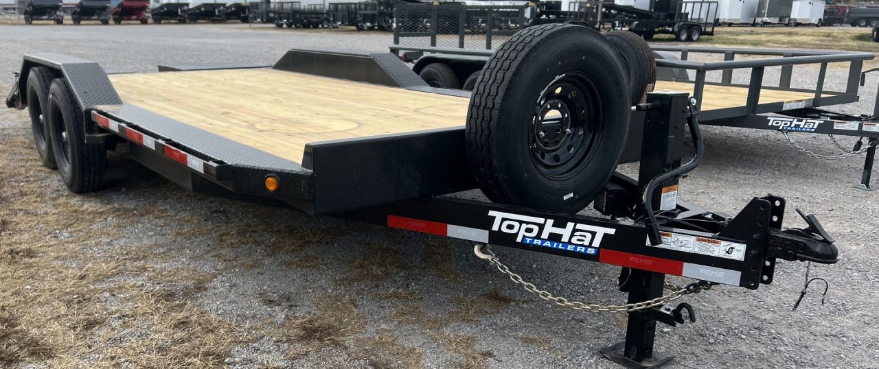 New Top Hat Trailers TH/ WDO 102”X 20’ MR Equipment Trailer