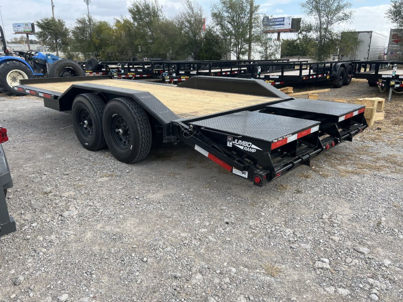 New Top Hat Trailers TH/ WDO 102”X 20’ MR Equipment Trailer