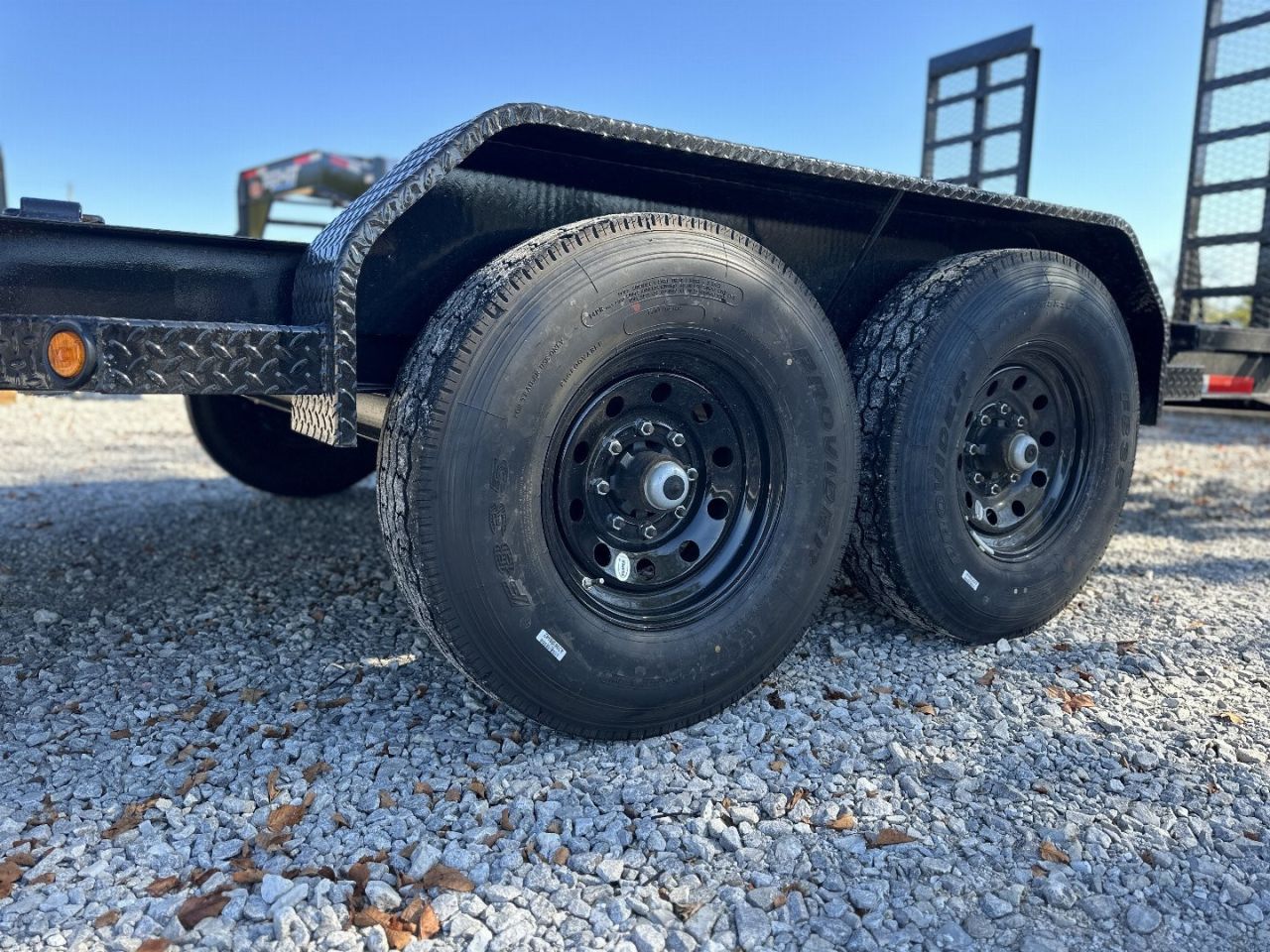 New 2026 Top Hat Trailers TH-14EB-20BK-5XM Ramps Equipment Trailer