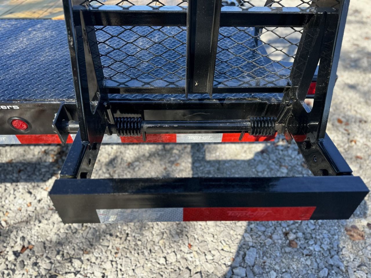 New 2026 Top Hat Trailers TH-14EB-20BK-5XM Ramps Equipment Trailer