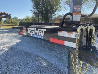 New 2026 Top Hat Trailers TH-14EB-20BK-5XM Ramps Equipment Trailer