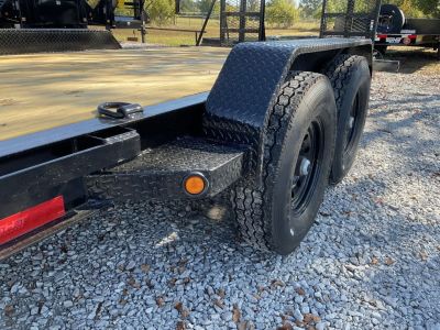 New 2026 Top Hat Trailers TH-14EB-20BK-5XM Ramps Equipment Trailer