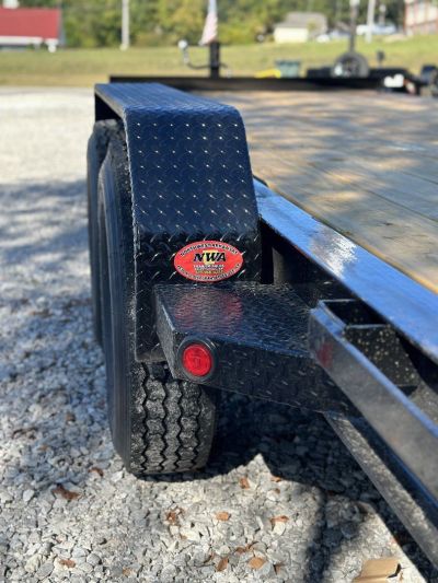 New 2026 Top Hat Trailers TH-14EB-20BK-5XM Ramps Equipment Trailer