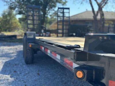 New 2026 Top Hat Trailers TH-14EB-20BK-5XM Ramps Equipment Trailer