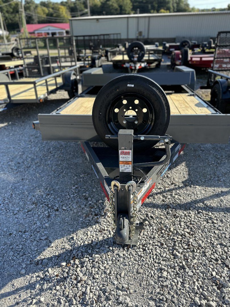 New TOP HAT TRAILERS Top Hat TDS 17.5 - 83”x 22” Tilt Deck Equipment Trailer