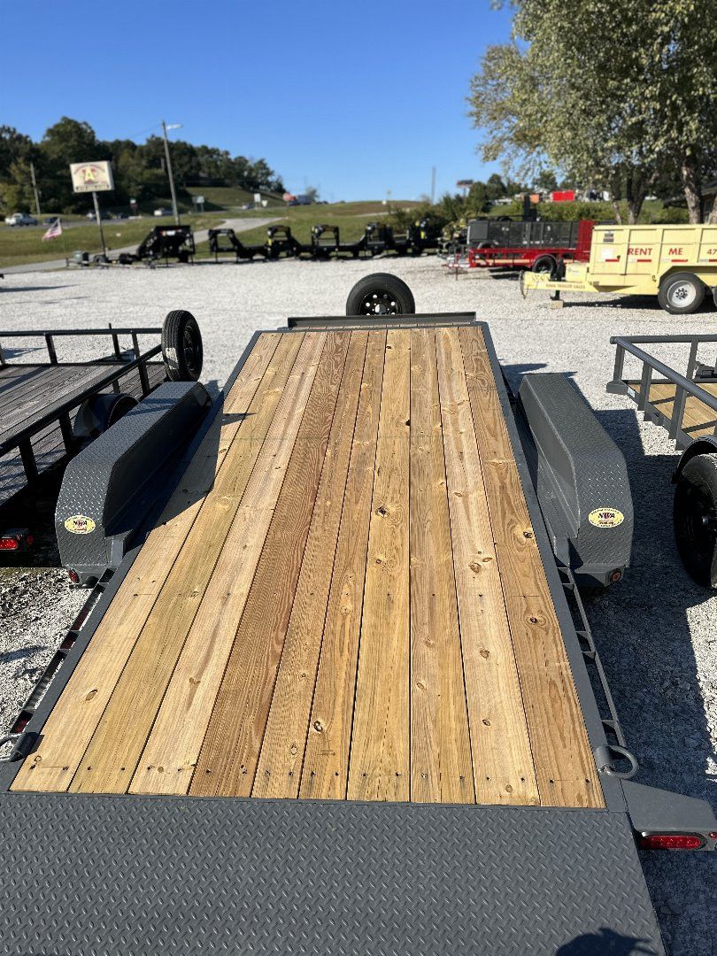 New TOP HAT TRAILERS Top Hat TDS 17.5 - 83”x 22” Tilt Deck Equipment Trailer