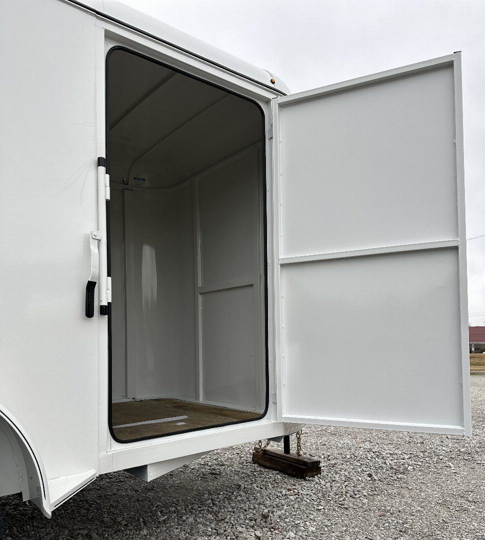 New Delta Trailers Delta 300 All Steel Cargo 7 x14 Cargo / Enclosed Trailer
