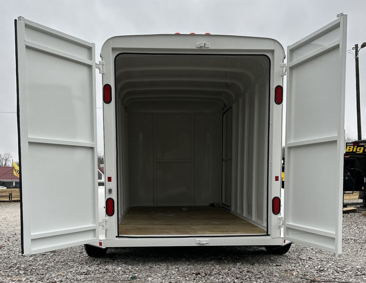New Delta Trailers Delta 300 All Steel Cargo 7 x14 Cargo / Enclosed Trailer