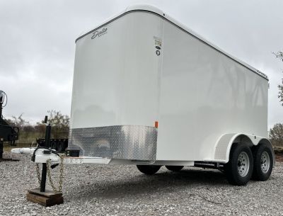 New Delta Trailers Delta 300 All Steel Cargo 7 x14 Cargo / Enclosed Trailer