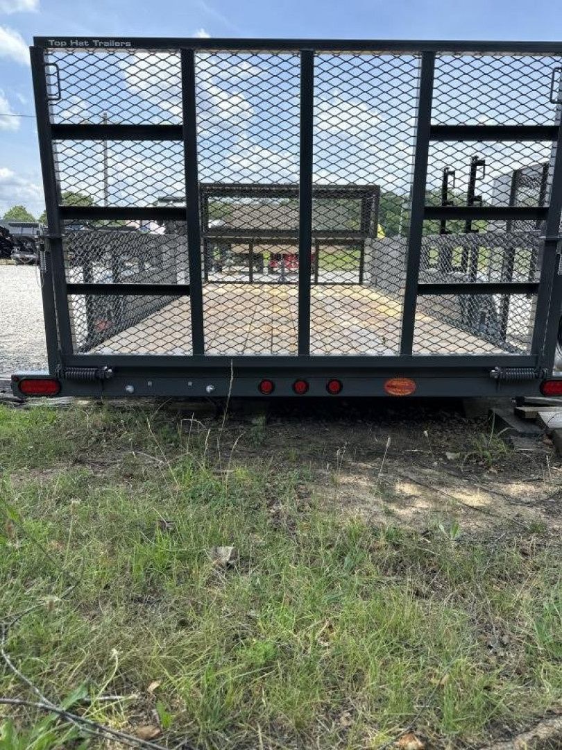 New Top Hat Trailers TH-LS16X83( 2FT SIDES/2BRK) Landscape Trailer
