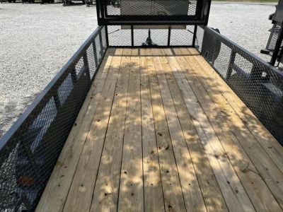New Top Hat Trailers TH-LS16X83( 2FT SIDES/2BRK) Landscape Trailer