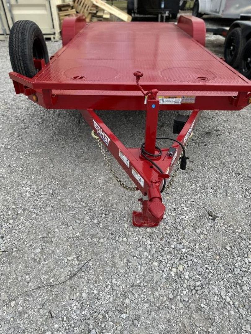 New TOP HAT TRAILERS ALL STEEL HEAVY DUTY CAR HAULER 83"X 20' ( STEEL DECK) Car Hauler