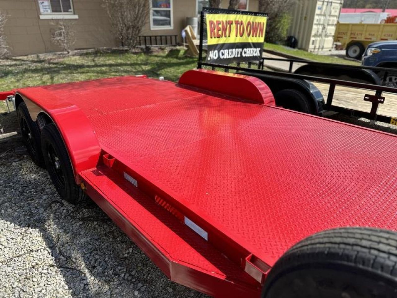 New TOP HAT TRAILERS ALL STEEL HEAVY DUTY CAR HAULER 83"X 20' ( STEEL DECK) Car Hauler