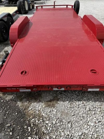 New TOP HAT TRAILERS ALL STEEL HEAVY DUTY CAR HAULER 83"X 20' ( STEEL DECK) Car Hauler