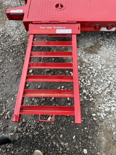 New TOP HAT TRAILERS ALL STEEL HEAVY DUTY CAR HAULER 83"X 20' ( STEEL DECK) Car Hauler