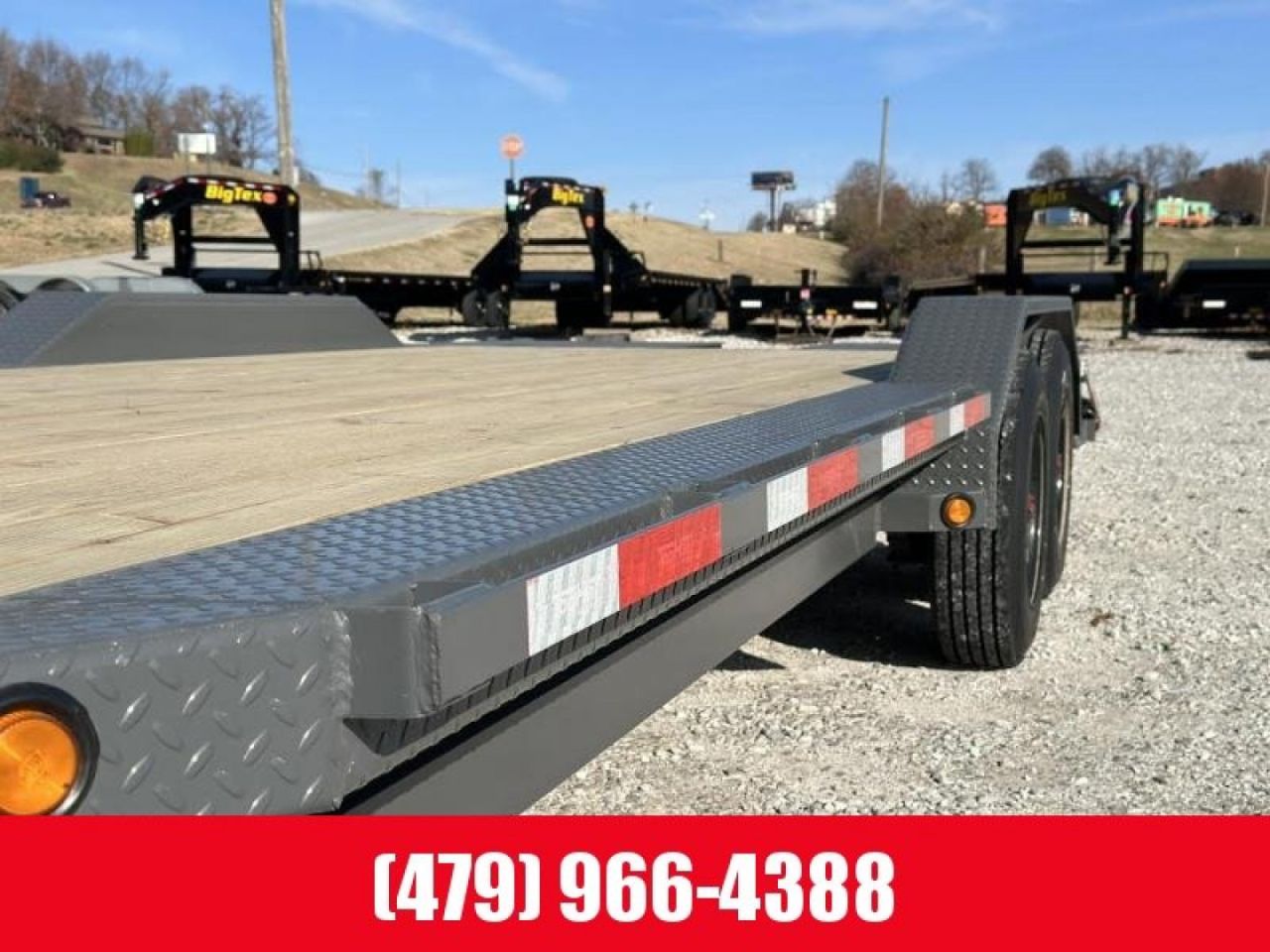 17.5K Equipment Flatbed Trailer photo 8