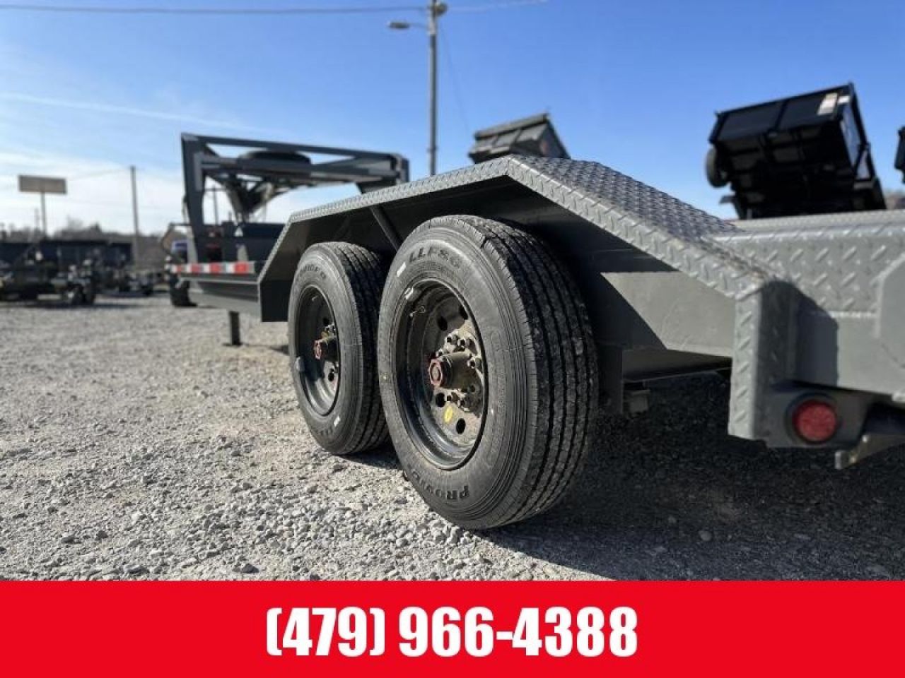 17.5K Equipment Flatbed Trailer photo 9