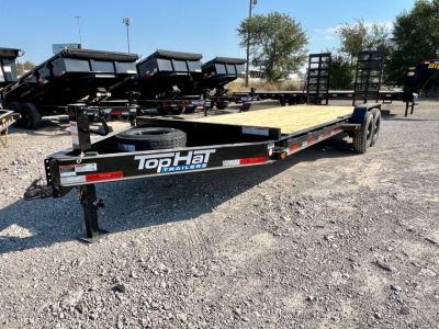 New 2025 Top Hat Trailers EB22x83 I-Beam Equipment Trailer