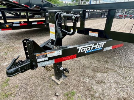 New 2027 Top Hat Trailers HT14-18x83 Equipment Trailer w/ 14 Ply Tire Upgrade