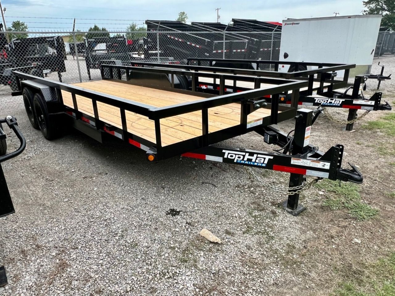 New 2027 Top Hat Trailers HT14-20x83 Equipment Trailer w/ 14 Ply Tire Upgrade