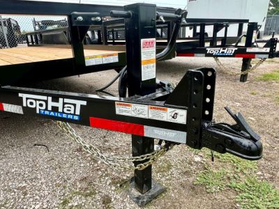New 2027 Top Hat Trailers HT14-20x83 Equipment Trailer w/ 14 Ply Tire Upgrade