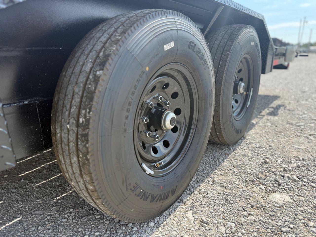 New 2026 Top Hat Trailers WD14-22x102 Equipment Trailer w/ Drive Over Fenders & 14 Ply Tire Upg.