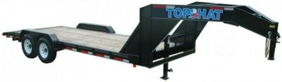 New 2025 Top Hat Trailers EHGN24x83 Equipment Trailer