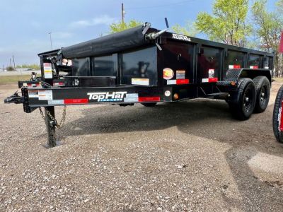 New 2026 Top Hat Trailers DX14-14x83 Dump Trailer