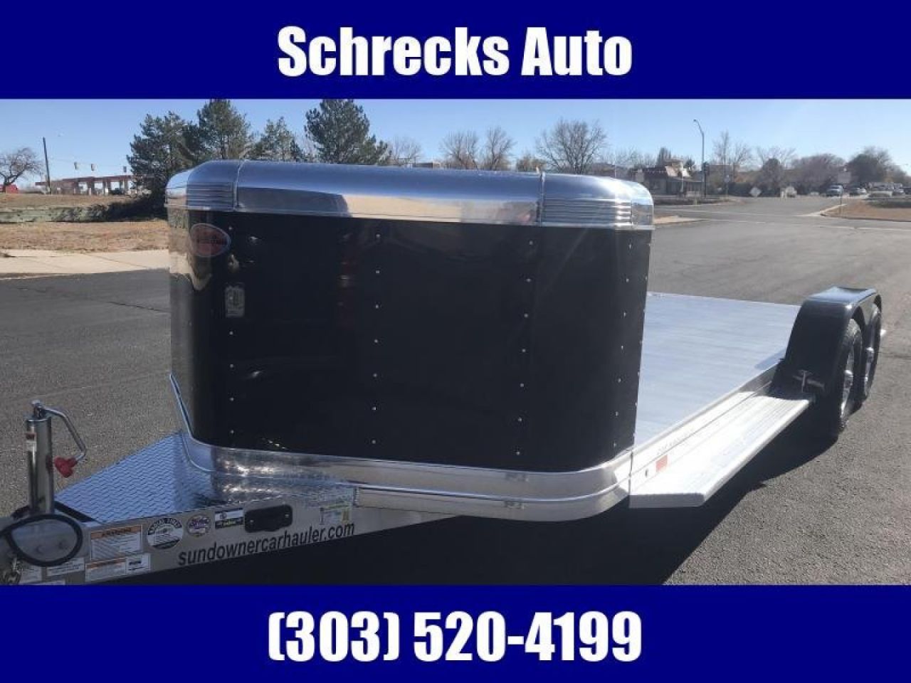 New 2023 Sundowner Car Hauler with Rock Guard